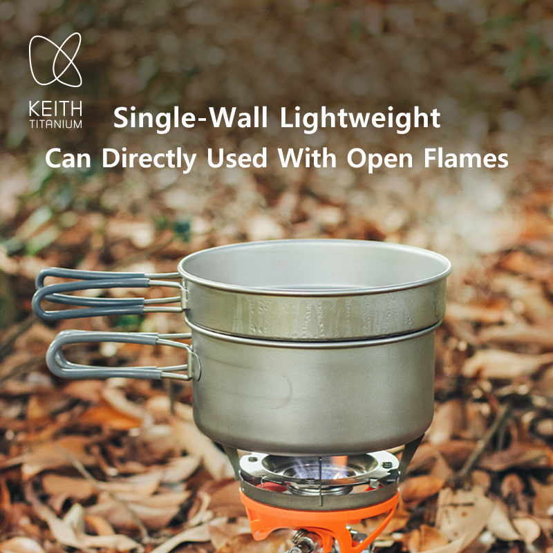 KEITH Pure Titanium 2-Piece Co - Mess Kit Titanium recensione e prezzo