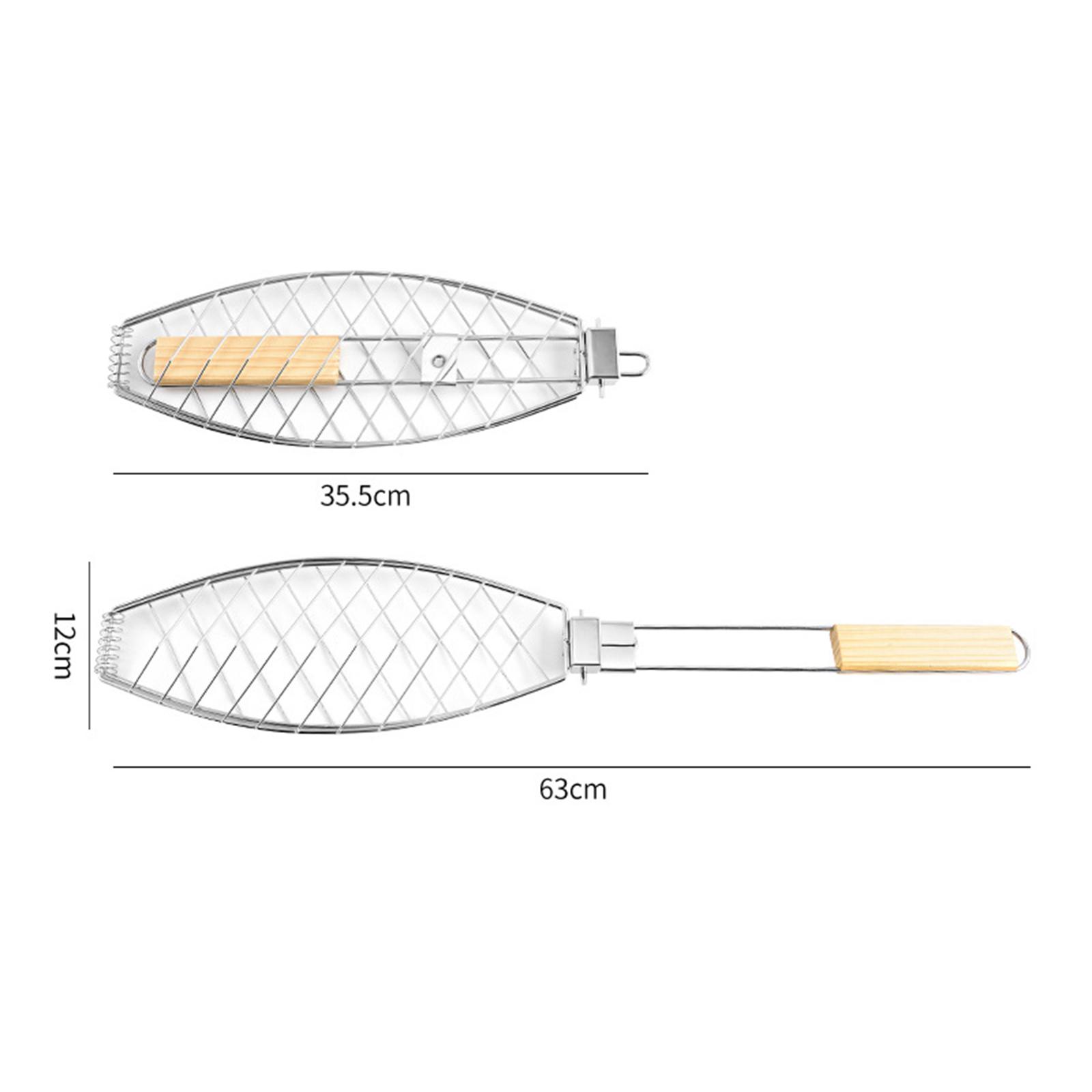 BBQ Grill Basket Portable with - Camping Cooking Vegetables recensione e prezzo