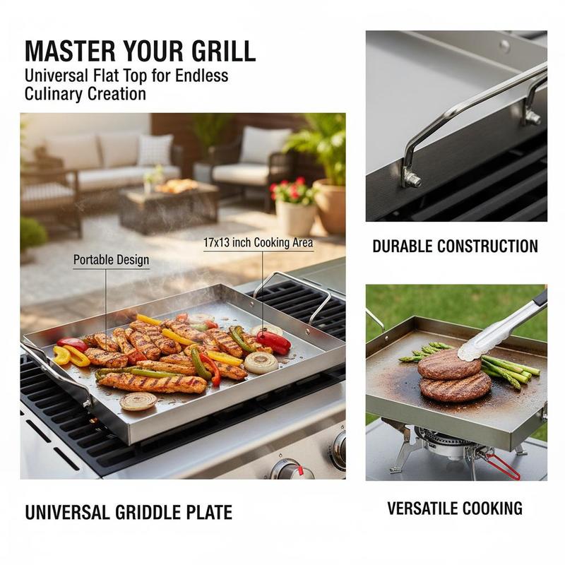 Free Shipping-Rectangular Flat - Camping Cooking Plate recensione e prezzo