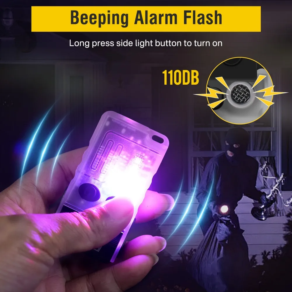 BORUiT V20 Buzzer EDC LED Keyc - Camping Cooking Fish recensione e prezzo