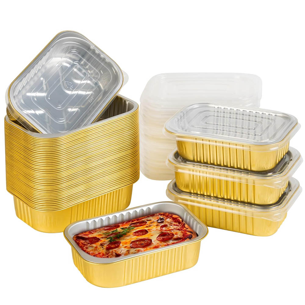 Small Aluminum Pans with Lids  - Aluminum Foil Heavy Duty recensione e prezzo