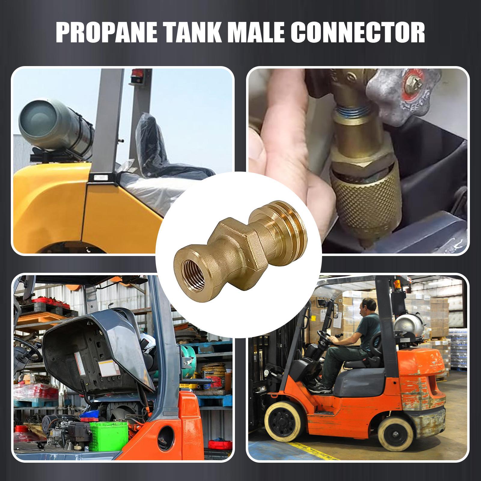 Propane Tank Fittings Male Bra - Camping Cooking Propane recensione e prezzo