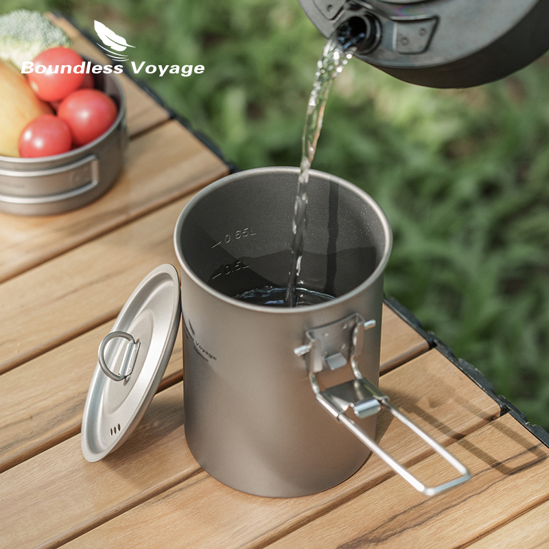 Boundless Voyage 900ml Titaniu - Mess Kit Titanium recensione e prezzo