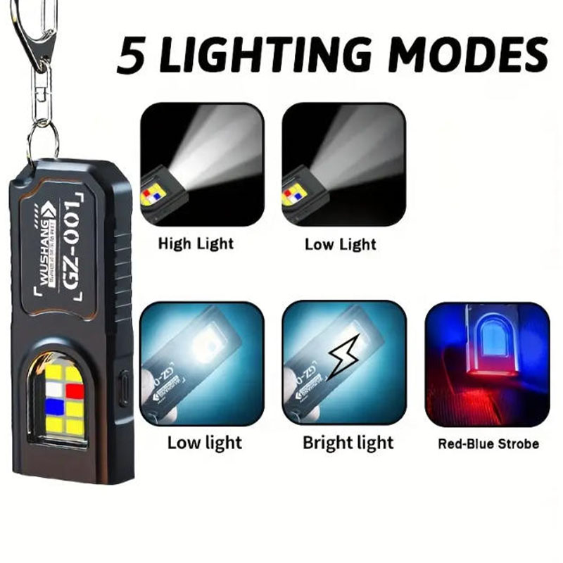 Multifunctional Keychain Flash - Camping Cooking Fish recensione e prezzo