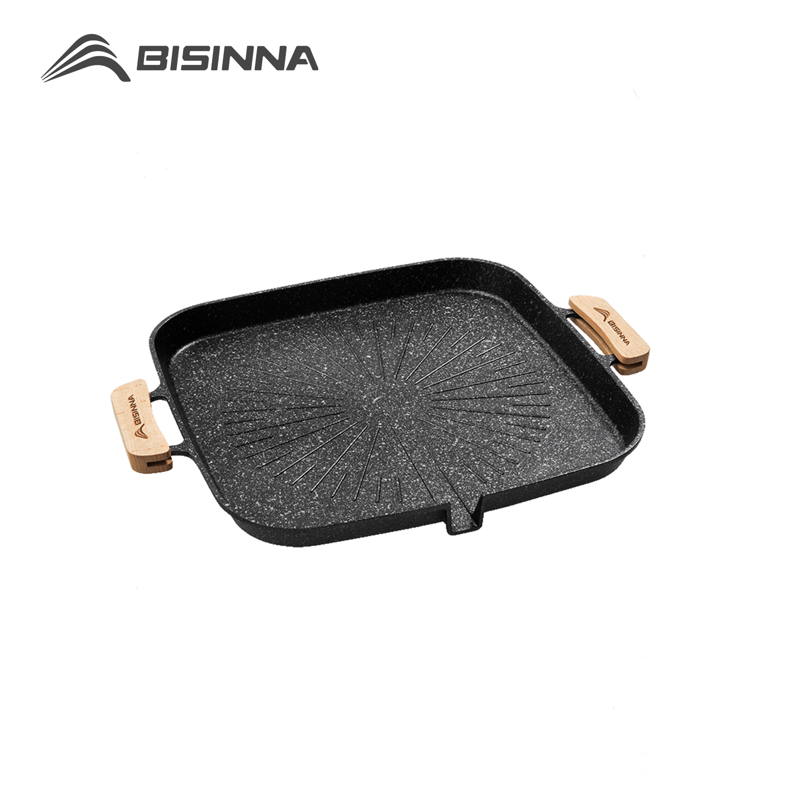BISINNA Square BBQ Grill Pan N - Camping Cooking Pot recensione e prezzo