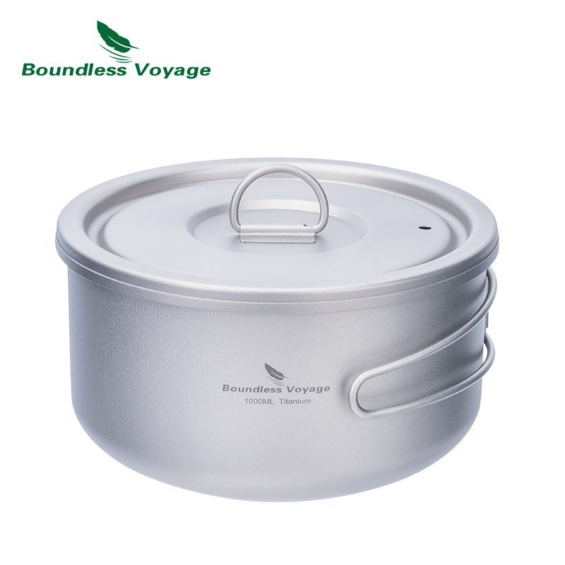 Boundless Voyage Titanium Camp - Camping Cooking Pot recensione e prezzo