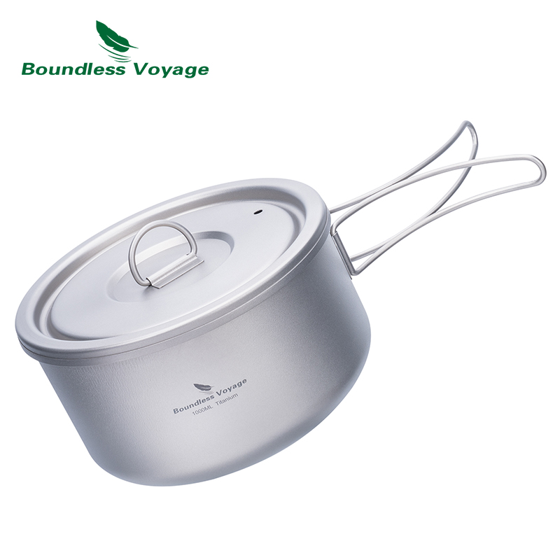 Boundless Voyage Titanium Camp - Camping Cooking Pot recensione e prezzo
