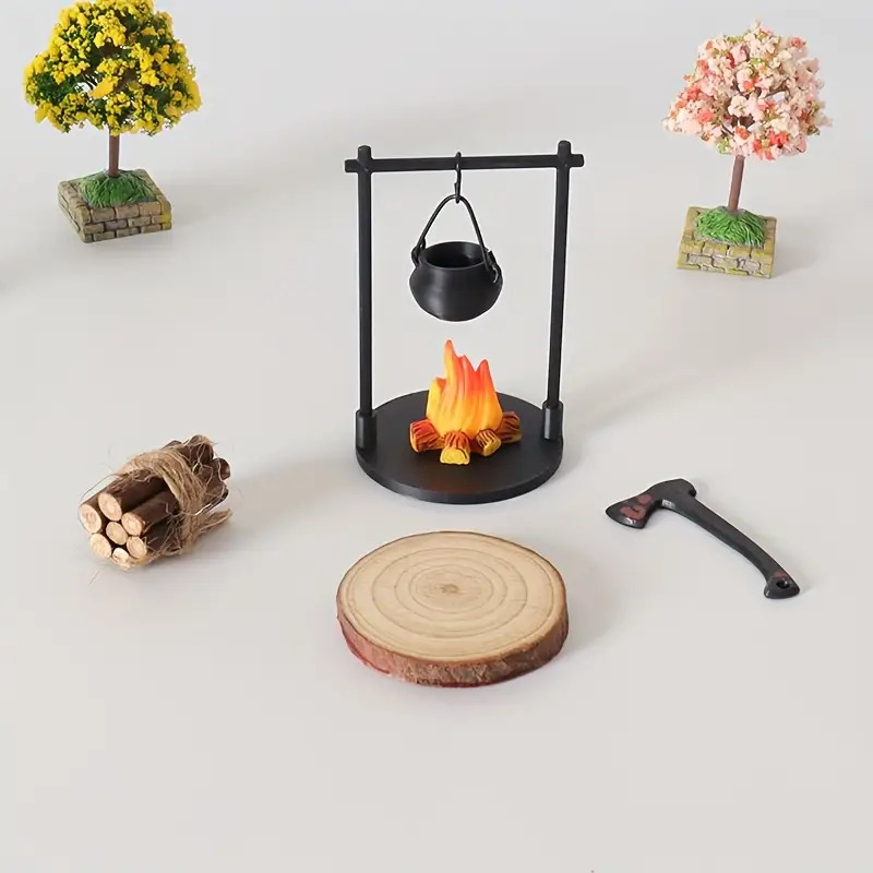Mini Campfire Hanging Stove Po - Camping Hanging Cooking Pot recensione e prezzo