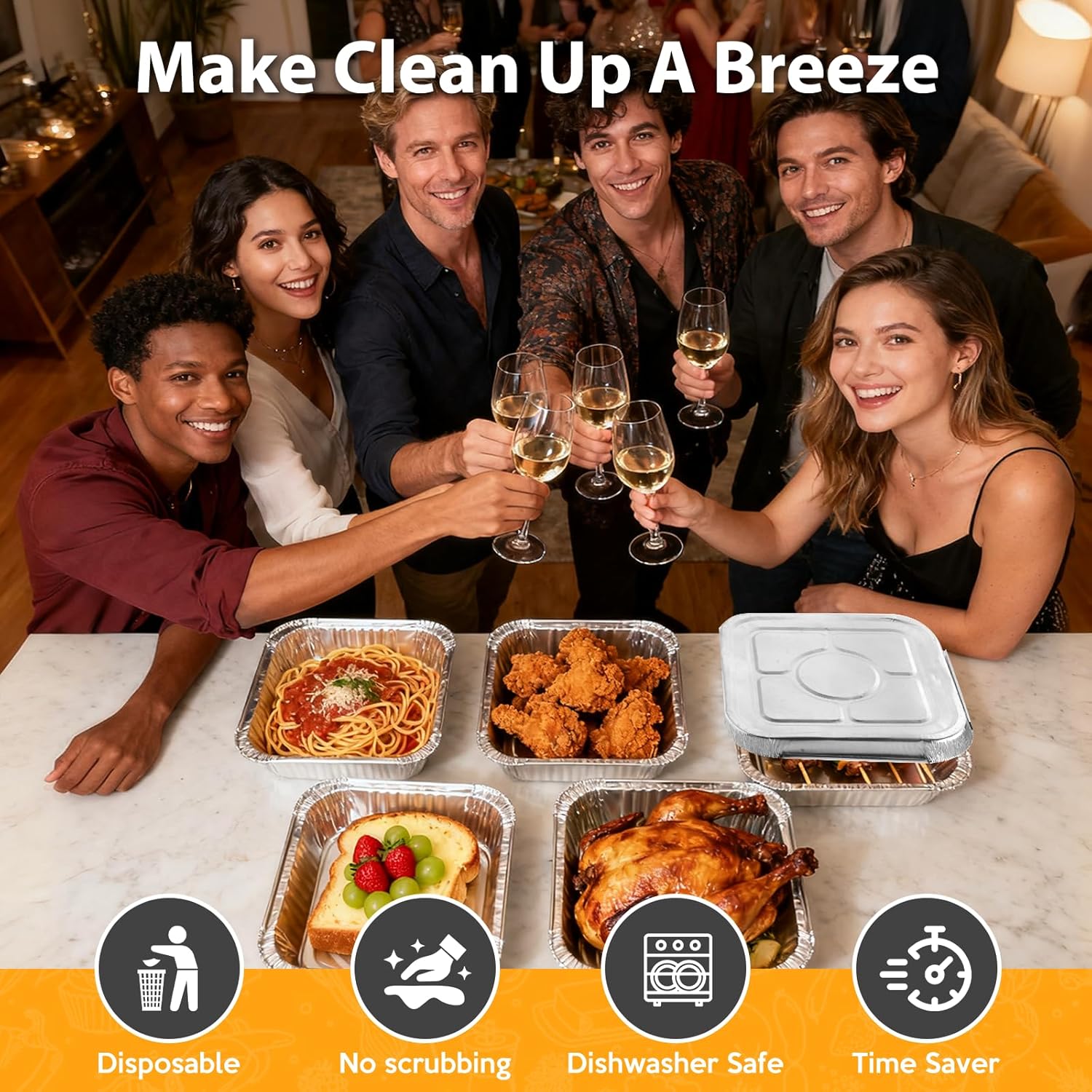 Disposable 8x8 Aluminum Foil P - Aluminum Foil Heavy Duty recensione e prezzo