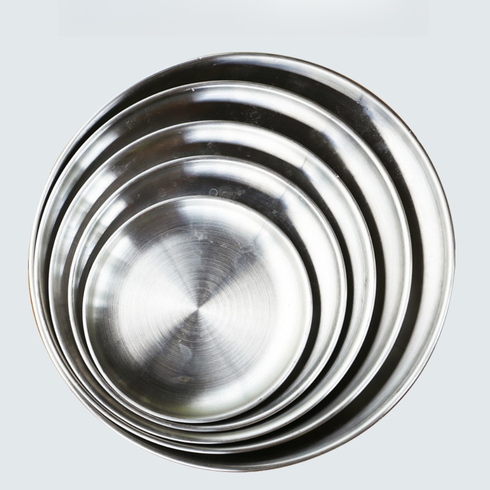 1 PCS  Stainless Steel  Plates - Camping Cooking Plate recensione e prezzo