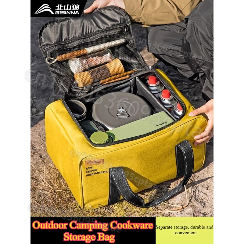 Portable Camping Cookware Set  - Camping Cooking Kit recensione e prezzo