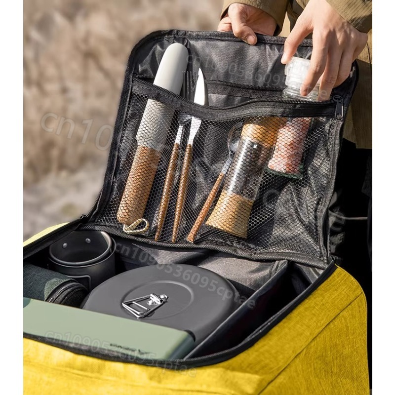 Portable Camping Cookware Set  - Camping Cooking Kit recensione e prezzo
