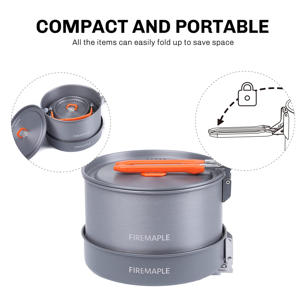 Fire Maple Camping Cookware Ut - Camping Cooking Kit recensione e prezzo