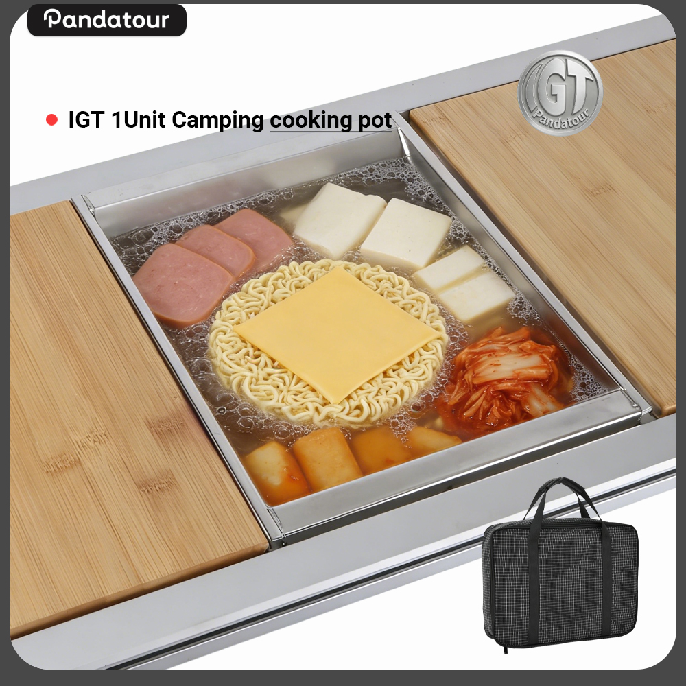 Pandatour Camping IGT Unit Ode - Camping Cooking Pot recensione e prezzo