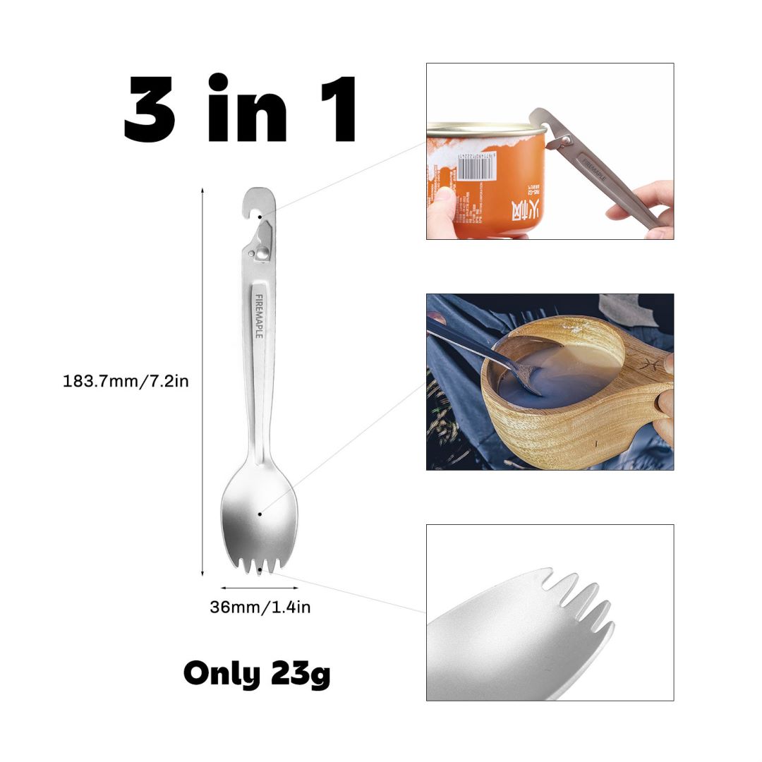 Fire Maple Titanium Spork With - Mess Kit Titanium recensione e prezzo