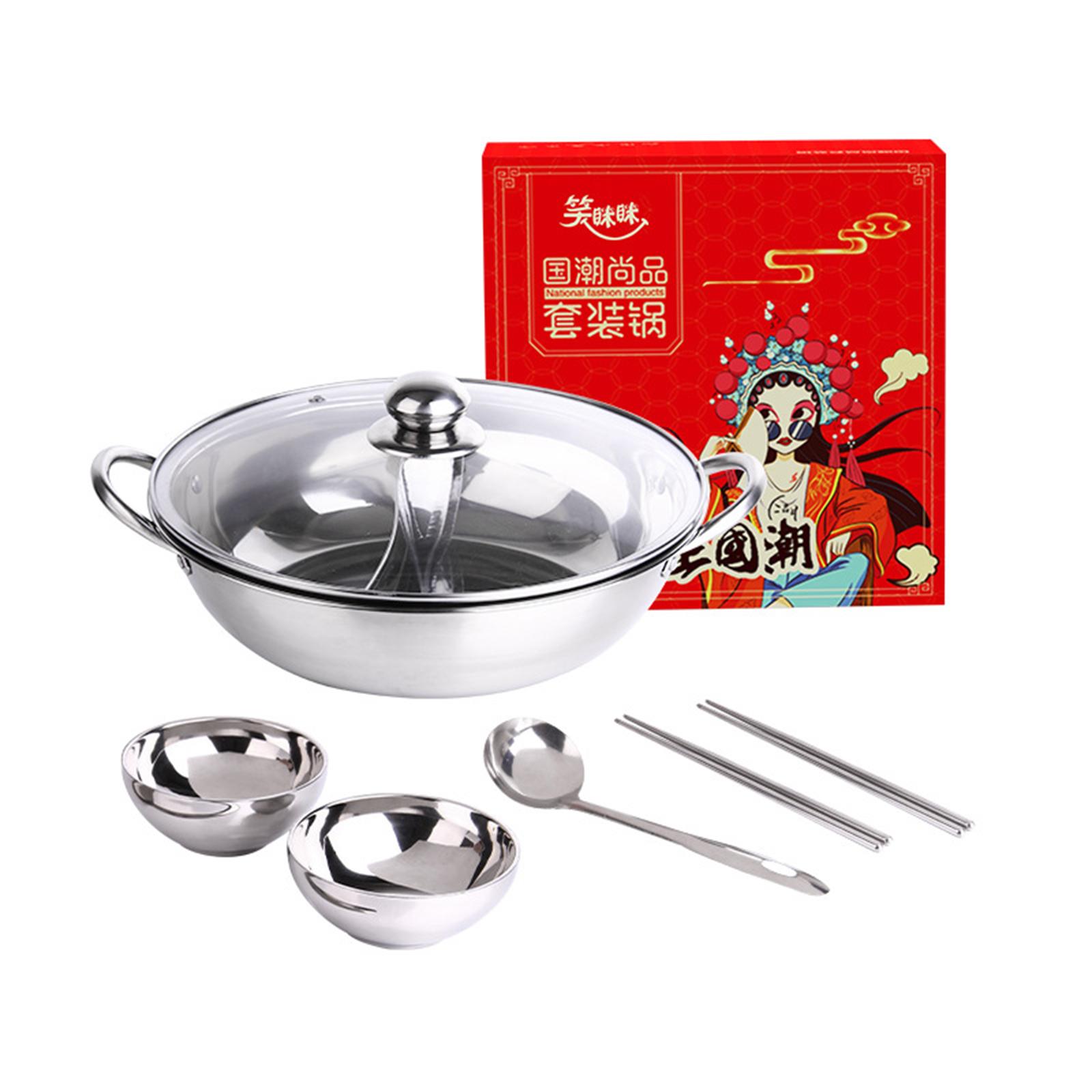 Hot Pot Pan Cooker with Glass  - Camping Cooking Pot recensione e prezzo