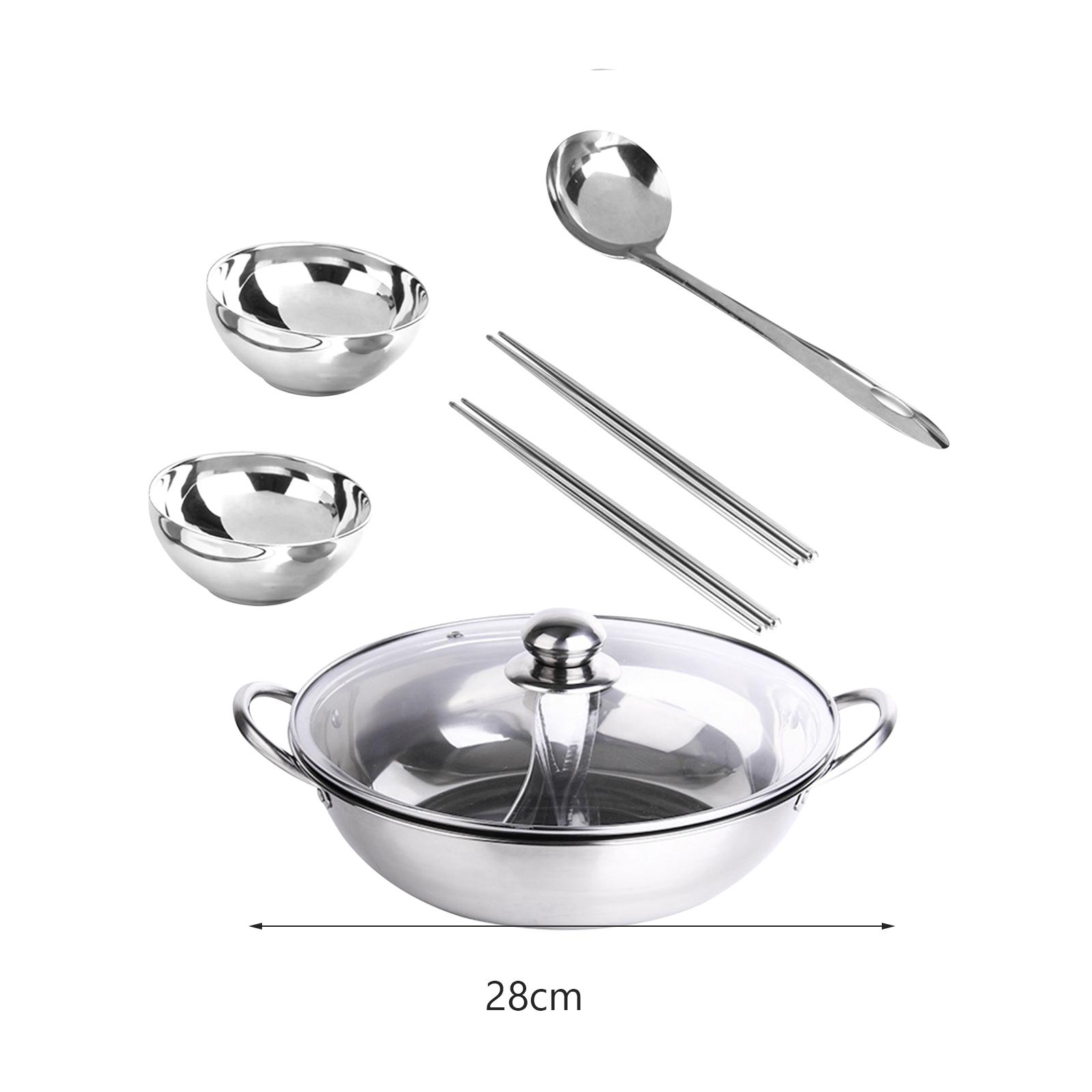 Hot Pot Pan Cooker with Glass  - Camping Cooking Pot recensione e prezzo