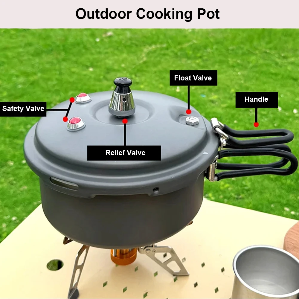 Camping Mini Pressure Cooking  - Camping Cooking Pot recensione e prezzo