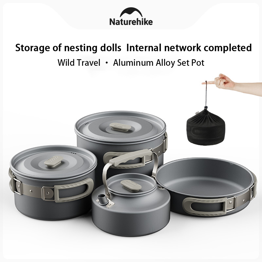 Naturehike Outdoor Pot Set,Cam - Camping Cooking Pot recensione e prezzo