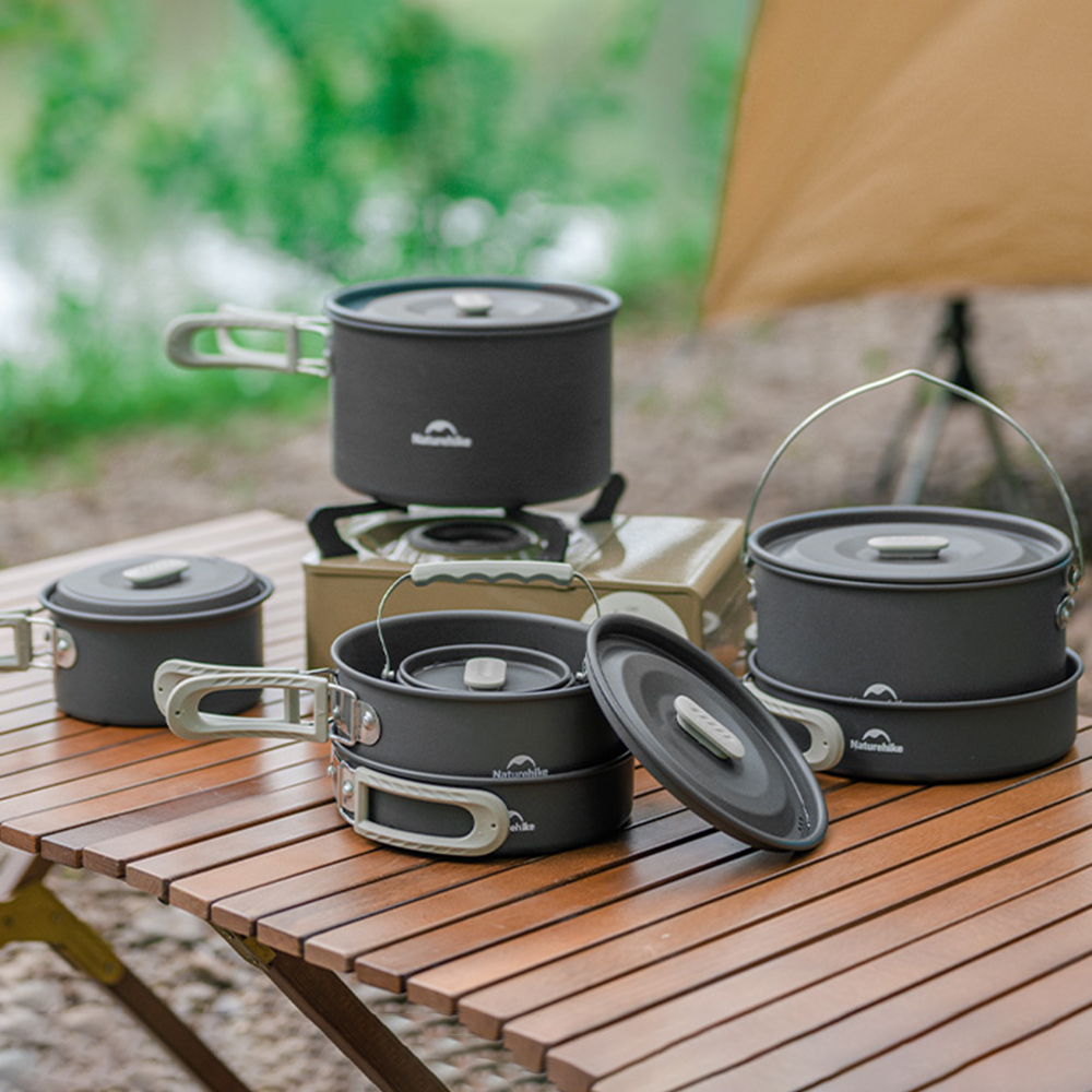 Naturehike Outdoor Pot Set,Cam - Camping Cooking Pot recensione e prezzo