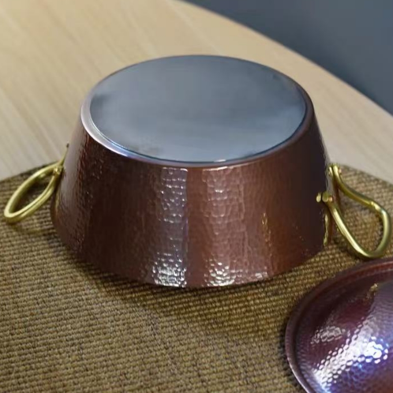 Handcrafted Vintage Copper Pot - Camping Cooking Pot recensione e prezzo