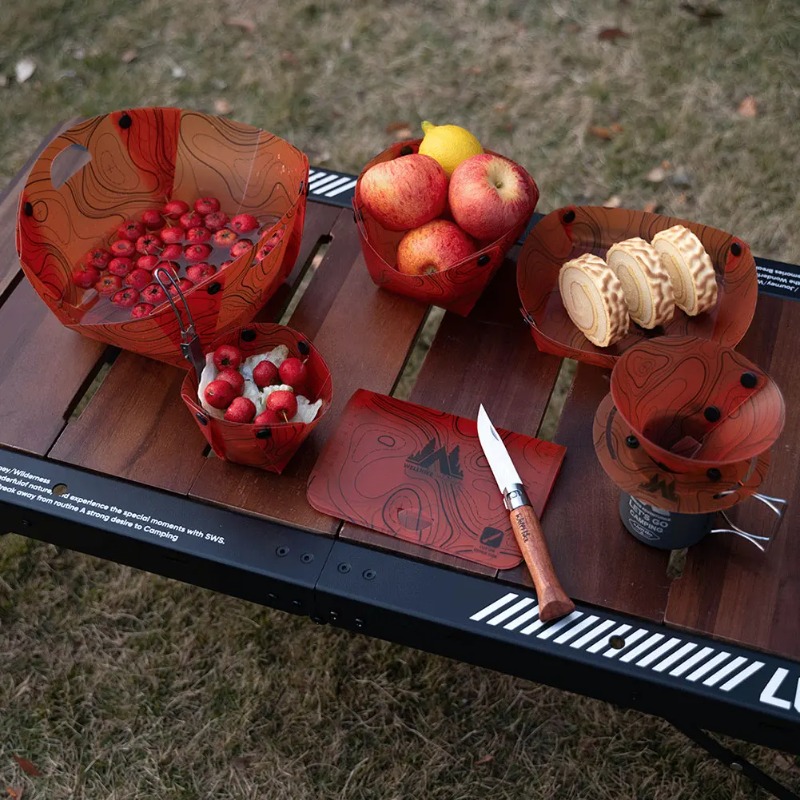 Foldable Camping Tableware Por - Camping Cooking Plate recensione e prezzo